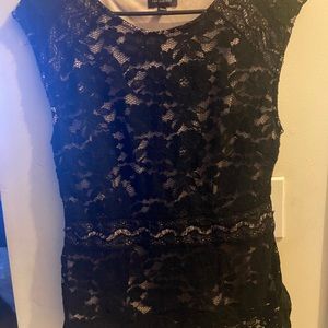 Black sleeveless shirt